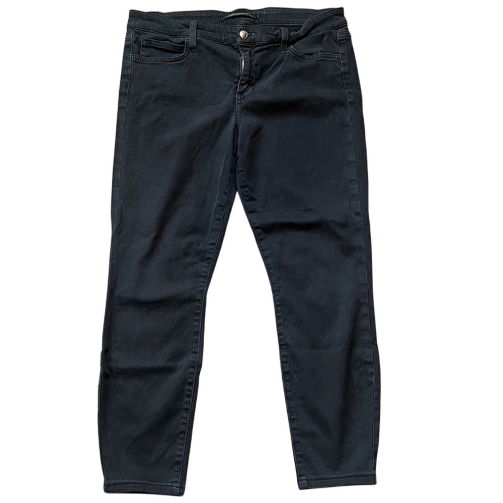 Joe's Jeans Denim Leggings - Black Skinny Mid Rise - 32